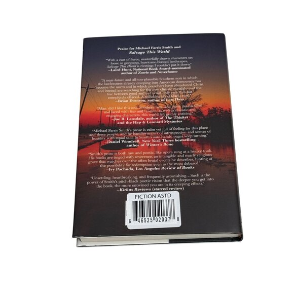 Salvage This World Michael Farris Smith Hardcover Literary Southern Fiction NEW - Picture 2 of 4